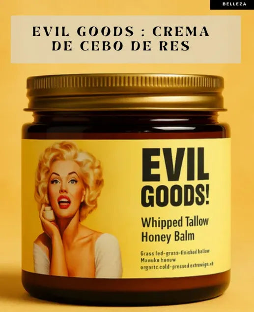 EVIL GOODS- SEBO DE RES - CREMA VIRAL TIK TOK - AMAZON